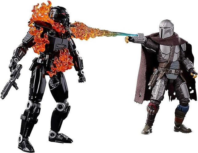 Star Wars The Vintage Collection The Mandalorian Rescue Set Multipack 3.75-Inch SDCC Exclusive F5551 Multicolored Play Set by Hasbro Ages 4 and Up