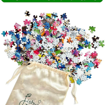 1000 Pieces Jigsaw Puzzles for Adults and Teens and Kids Family Happy Time Cats' Selfie