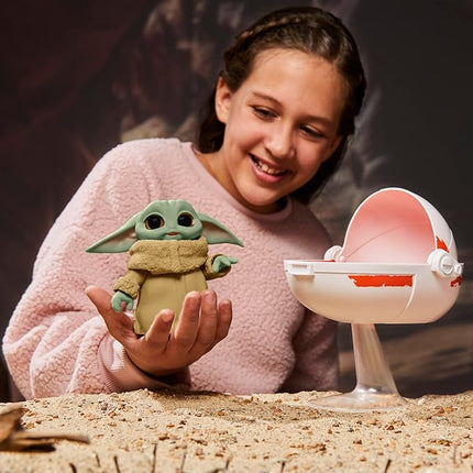 STAR WARS Wild Ridin' Grogu, The Child Animatronic Toy, Over 25 Sound and Motion Combinations, Toy for Kids Ages 4 and Up