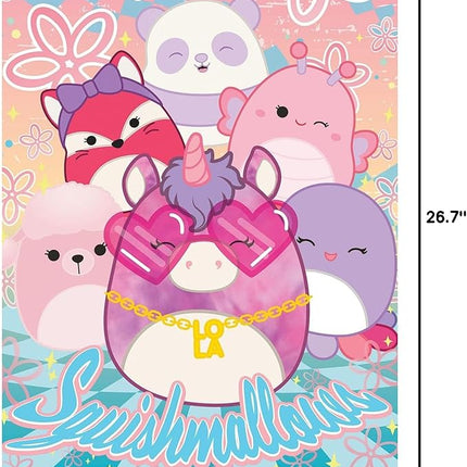 Buffalo Games - Squishmallow - 4 X 1 Multipack - Squishmallow Party Pack - Multi Piece Jigsaw Puzzle for Adults -Challenging Puzzle Perfect for Game Nights - Finished Size Varies