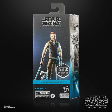 STAR WARS The Black Series Cal Kestis Toy 6-Inch-Scale Jedi: Survivor Collectible Action Figure, Toys for Kids Ages 4 and Up
