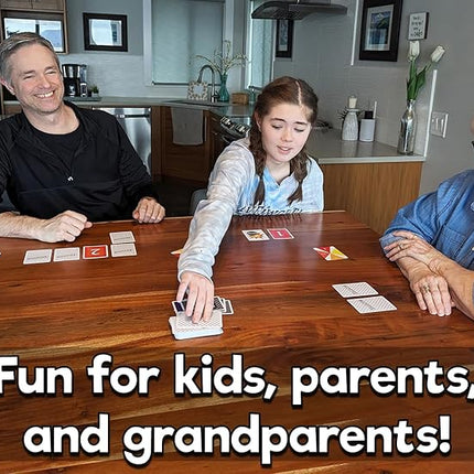 Elimino! A Fast Paced Card Game for Kids, Adults and Families, an Easy to Learn Game for a Fun Family Game Night | Ages 7+