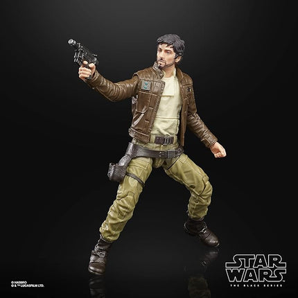 STAR WARS The Black Series Captain Cassian Andor 6-Inch-Scale Rogue One: A Story Collectible Figure, Toys for Kids Ages 4 and Up