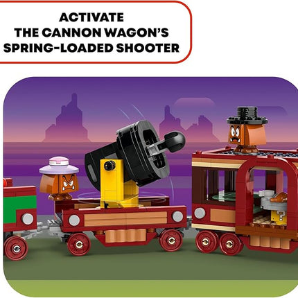 LEGO Super Mario The Bowser Express Train Toy Playset, Includes a Hammer Bro, a Boom Boom, 2 Goombas and 2 Para-Biddybuds, Nintendo Birthday Gift for Boys, Girls and Gamers, Mario Toys for Kids, 71437