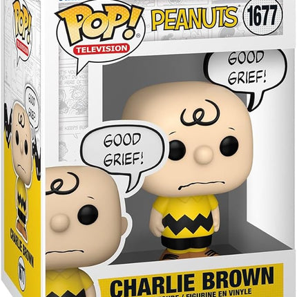 Funko Pop Animation: Peanuts - Charlie Brown - Classic Peanuts - Collectable Vinyl Figure - Gift Idea - Official Merchandise - Toys for Kids & Adults - Cartoon/Animation Fans
