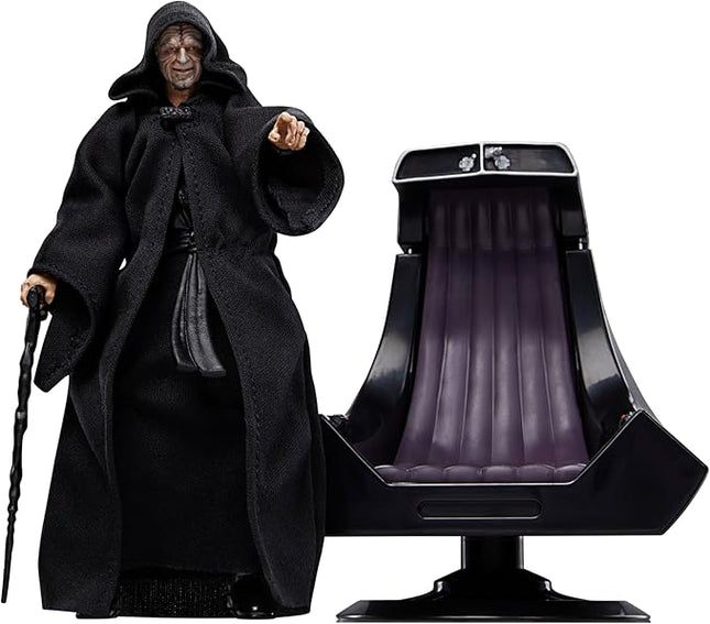 STAR WARS The Black Series Emperor Palpatine & Throne Return of The Jedi Collectible 6 Inch Action Figure (Amazon Exclusive)