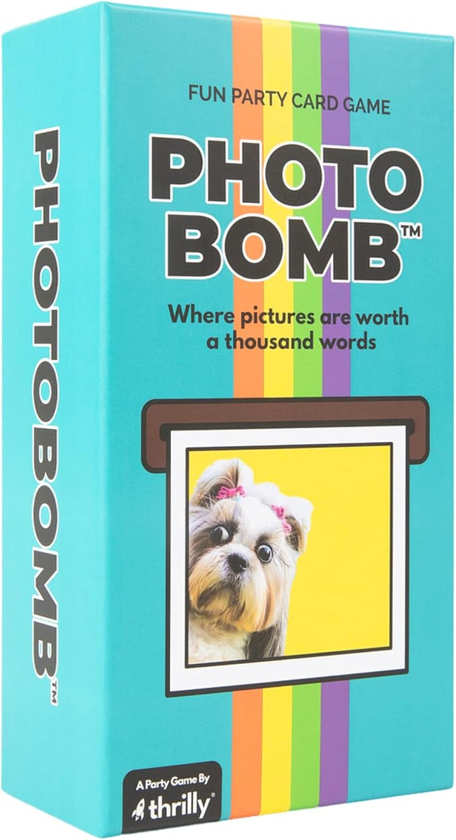Photobomb The Meme Party Game of Hilarious Image Cards & Storytelling | Ages 13+ | 3–6 Players | 30 Min Playtime | Great for Fans of Storytelling Board Games & Party Nights