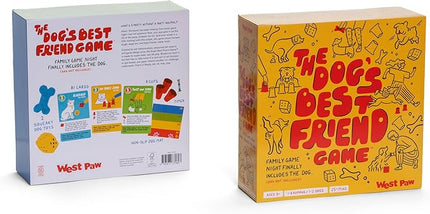 WEST PAW Dog's Best Friend Game™ - Fun Family Game for Kids & Adults - Board, Challenge, & Dog Training Tip Cards Encourage Connection & Positive Reinforcement - Fun Games That Include Your Dog