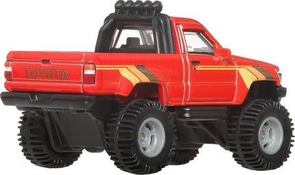 Hot Wheels Premium Car Culture Collectible Toy Car, 1:64 Scale Die-Cast 1987 Toyota Pickup Truck, Off Road Vehicle with Real Riders Tires