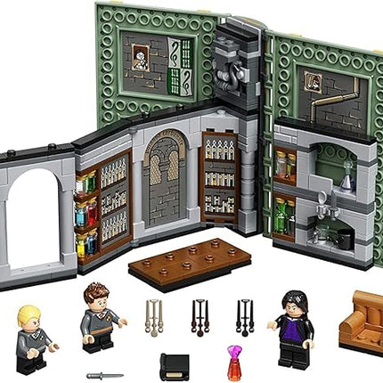LEGO Harry Potter Hogwarts Moment: Potions Class 76383 Brick-Built Playset with Professor Snape’s Potions Class, New 2021 (270 Pieces)