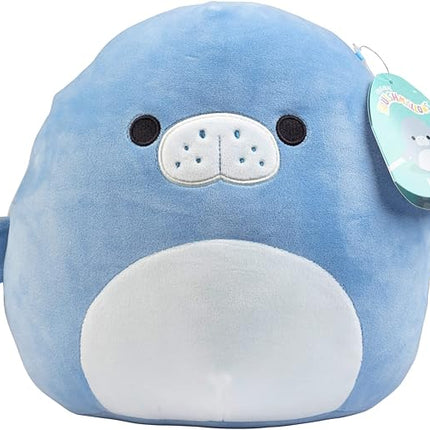 Squishmallows Original 8-Inch Maeve The Manatee - Official Jazwares Plush - Collectible Soft & Squishy Manatee Stuffed Animal Toy - Add to Your Squad - Gift for Kids, Girls & Boys
