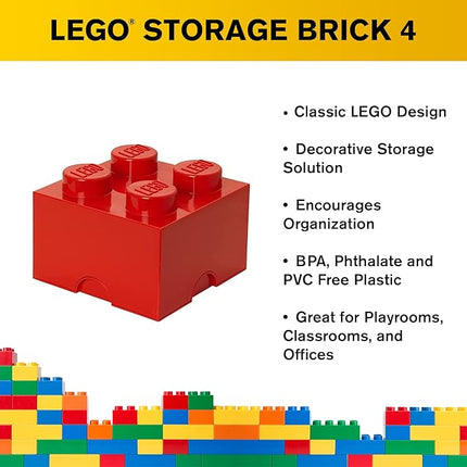 Room Copenhagen Brick Box, 4, Bright Red