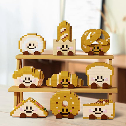 Nine Piece Set of Brain Building Blocks (9 Sets of Bread Building Blocks)