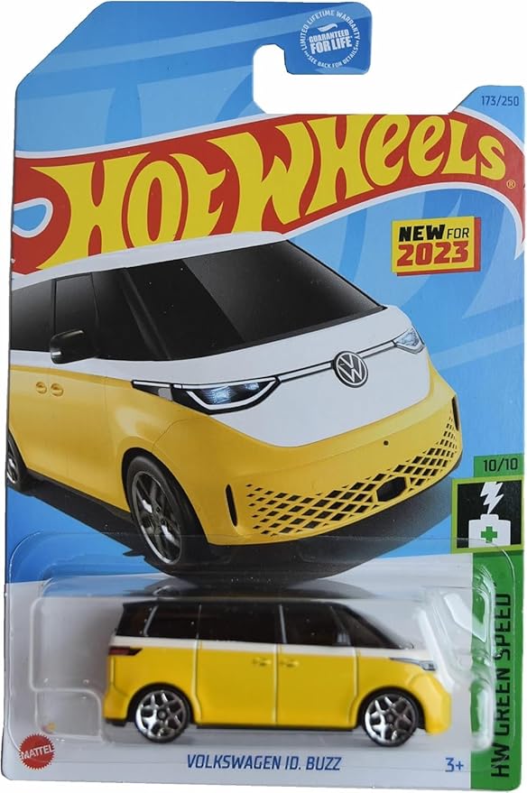 Hot Wheels Volkswagen ID Buzz, HW Green Speed 10/10 [Yellow] 173/250