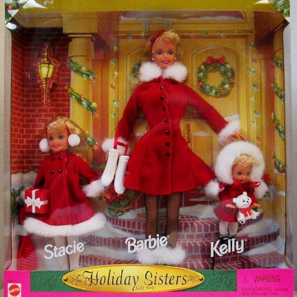 Holiday Sisters 1999 Barbie, Kelly & Stacie Gift Set