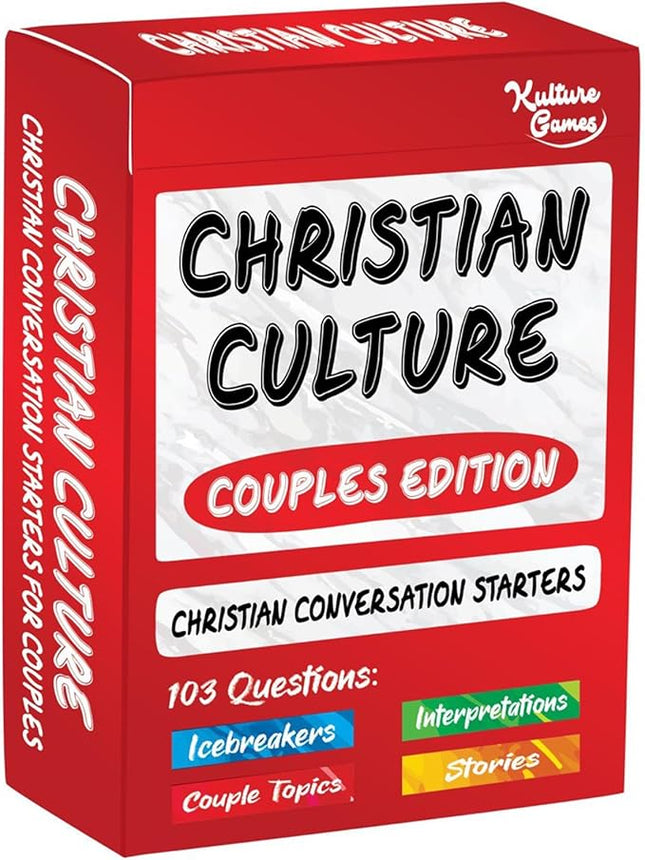 Christian Culture - Couples Edition: Conversation Starters for Meaningful Discussions - Christian Cards & Gifts