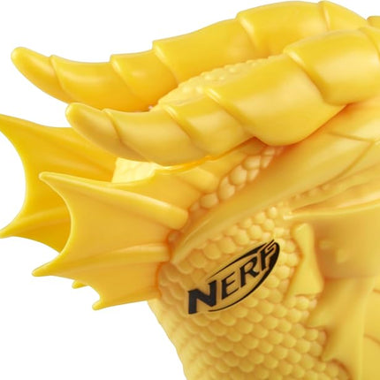 Nerf MicroShots Dungeons & Dragons Palarandusk Blaster, 2 Elite 2.0 Darts, Kids Outdoor Games, D&D Blaster Toys for Ages 8 and Up