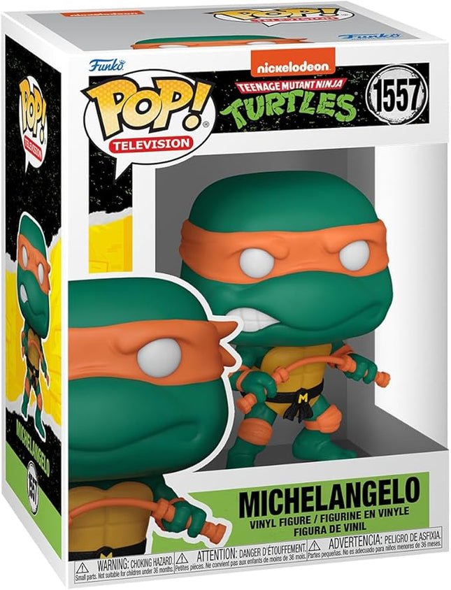 Funko POP! TV: Teenage Mutant Ninja Turtles (TMNT) - Michelangelo - Collectable Vinyl Figure - Gift Idea - Official Merchandise - for Kids & Adults - TV Fans