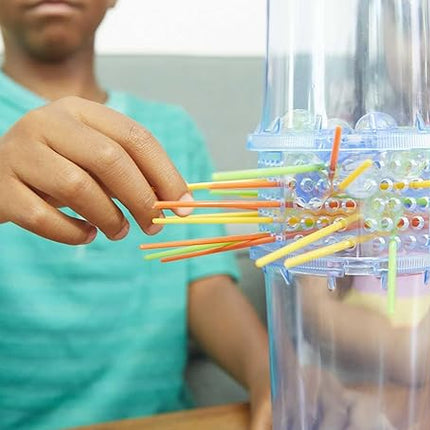 Mattel KerPlunk Kids Game, Easy-to-Learn Family Game for 2 to 4 Players, Don't Let The Marbles Fall