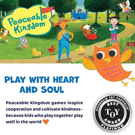 Peaceable Kingdom Hoot Owl Hoot - Cooperative Matching Game For Kids