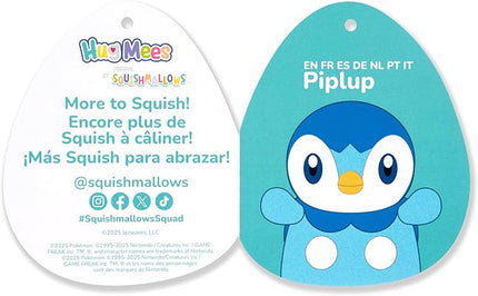 Squishmallows Original 10in Piplup Pokémon Plush - Ultrasoft Official Jazwares Plush (Medium-Sized)