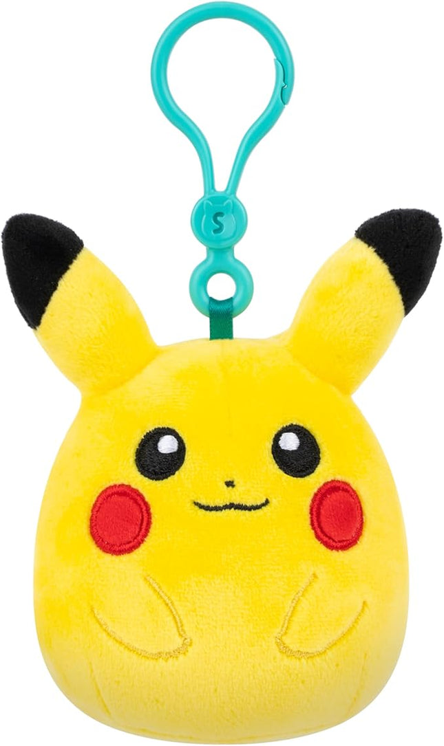 Squishmallows Original Pokémon Pikachu Clip - Ultrasoft Official Jazwares Plush