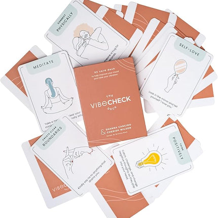 Mindfulness in A Deck | Mindfulness Tool | Self-Help | Prompts for Stress Relief, Kindness, Gratitude, Relaxation, Anxiety, & Grounding | Mindfulness Gift | Great for All Ages