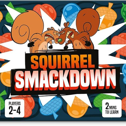 da Vinci's Room Squirrel Smackdown - The Fast Paced Family Card Game for 2-4 Players | Fun Card Games for Teens, Kids 8-12, or Adults (Original Edition)