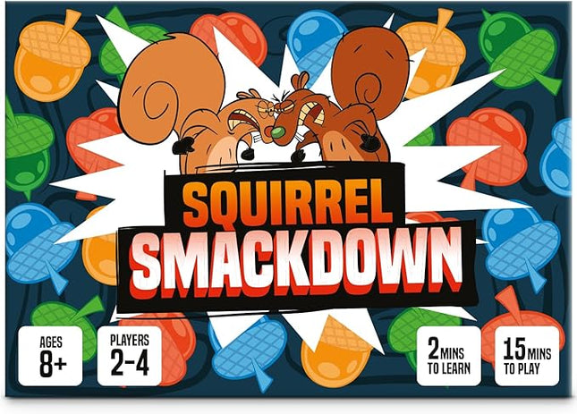 da Vinci's Room Squirrel Smackdown - The Fast Paced Family Card Game for 2-4 Players | Fun Card Games for Teens, Kids 8-12, or Adults (Original Edition)