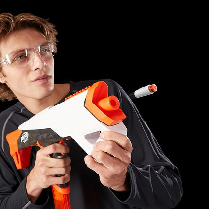 Nerf Pro Torrent Half-Length Dart Blaster, 150 FPS, 15 Nerf Pro Half-Length Darts, 15-Dart Magazine, Pump Action, Eyewear, Gifts for Teens, 14+
