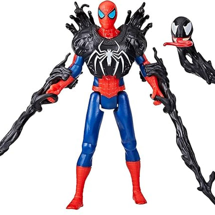 Spider-Man Marvel VenomVersus Epic World of Action Deluxe Figure with Accessories, 4-Inch Super Hero Toys for Kids Ages 4+
