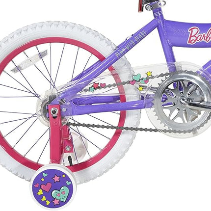 Dynacraft Barbie 12-18 Inch Girls BMX Bike for Age 3-9 Years - Fun and Stylish Design, Sturdy and Durable, Perfect for Kids Learning to Ride, Easy to Assemble, Ideal for Young Riders