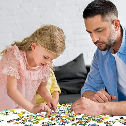 Puzzles for Kids Ages 4-6-8, 136 Piece Kid Puzzles Turtle Animal Shape Jigsaw Puzzles Learning Educational Toys Birthday Gifts for Boys Girls Ages 4 5 6 7 8 9 10(Turtles)