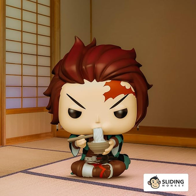 Funko POP! Animation: Demon Slayer - Tanjiro with Noodles - Collectable Vinyl Figure - Gift Idea - Official Merchandise - for Kids & Adults - Anime Fans - Model Figure for Collectors and Display