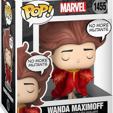 Funko Pop Marvel: Wanda Maximoff - Scarlet Witch - (No More Mutants) - Marvel Comics - Collectable Vinyl Figure - Gift Idea - Official Merchandise - Toys for Kids & Adults - Superheroes Fans