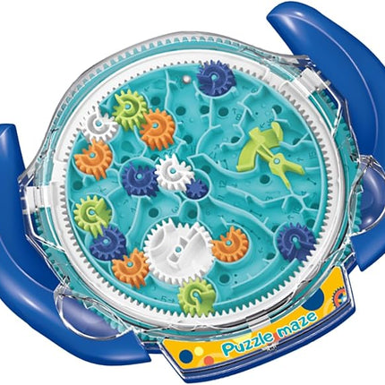 JRD&BS WINL The Ultimate Mind Puzzles for Ages 8-10 Challenge 3D Maze Game Brain Teaser Puzzles Toys for Children Teens and Adult Fun Travel Game for Kids Toys Labyrinth Game Marble Maze (Blue)