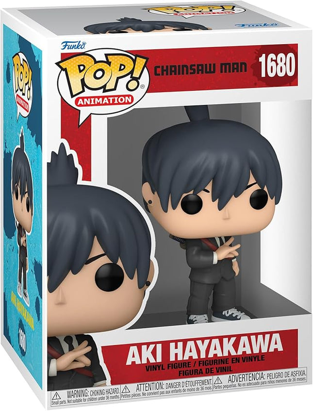 Funko POP! Animation: CSM - AKI Hayakawa - Chainsaw Man - Collectable Vinyl Figure - Gift Idea - Official Merchandise - for Kids & Adults - Anime Fans - Model Figure for Collectors and Display