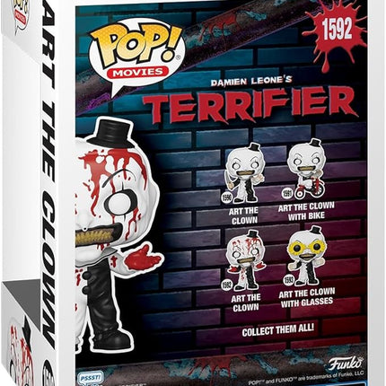 Funko POP! Movies: Terrifier 2 - Art The Clown - Bloody - Collectable Vinyl Figure - Gift Idea - Official Merchandise - for Kids & Adults - Horror Fans - Model Figure for Collectors and Display