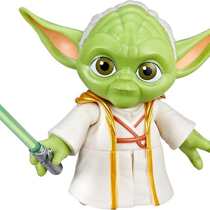 Star Wars: Young Jedi Adventures Yoda Action Figure, 3-Inch-Tall Toys, Preschool Toys for 3 Year Old Boys & Girls