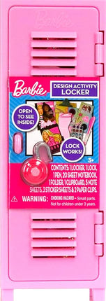 Barbie Design Activity Locker