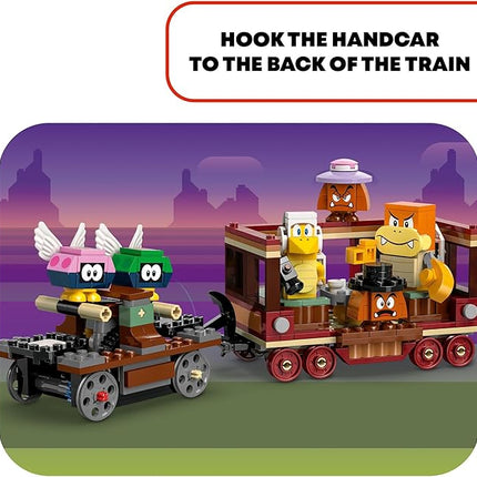 LEGO Super Mario The Bowser Express Train Toy Playset, Includes a Hammer Bro, a Boom Boom, 2 Goombas and 2 Para-Biddybuds, Nintendo Birthday Gift for Boys, Girls and Gamers, Mario Toys for Kids, 71437