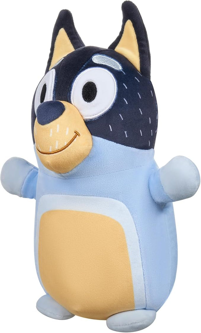 Squishmallows Original Bluey 10-Inch Bandit HugMees - Medium-Sized Ultrasoft Official Jazwares Plush