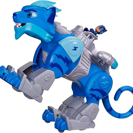 Hasbro PJ Masks Animal Power Charge and Roar Power Cat, Interactive Toys with 20+ Lights and Sounds, Preschool Toys, Superhero Toys for 3 Year Old Boys and Girls and Up