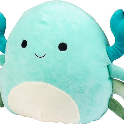 Squishmallows Original 14-Inch Large Xandra The Blue Crab - Official Jazwares Plush - Collectible Soft & Squishy Crab Stuffed Animal Toy - Add to Your Squad - Gift for Kids, Girls & Boys