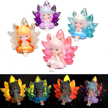 Nine-Tailed Fox Mystery Box Figures Blind Boxes Toy Collection Desk Accessories Home & Office Decoration