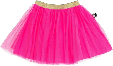 Barbie Toddler Girls T-Shirt and Mesh Tutu Black/Pink 2T