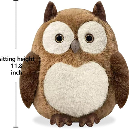 Owl Stuffed Animal – Cute Owl Plush Toy for Kids & Adults – Birthday Surprise& Room Decor –A Cuddly Companion for Everyday hugs and Bedtime