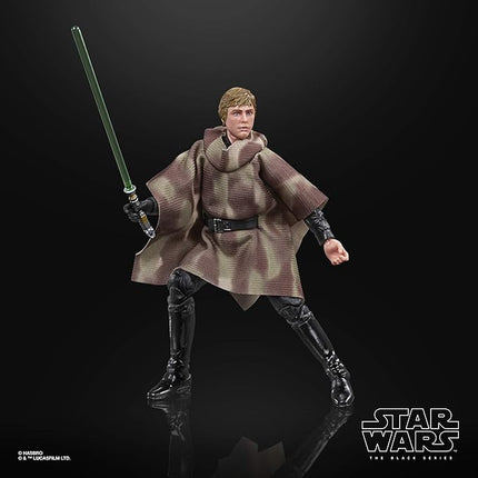STAR WARS The Black Series Luke Skywalker (Endor) Toy 6-Inch Scale Return of The Jedi Collectible Figure, Kids Ages 4 and Up