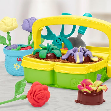 Play-Doh Blooming Flower Garden Toy Playset, Nature Pretend Play, Kids Arts & Crafts Ages 3+