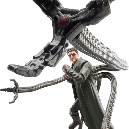 Marvel Legends Series Doc Ock, Spider-Man: No Way Home Collectible, Deluxe 6-Inch Action Figure, 4 Accessories, Ages 4 and Up